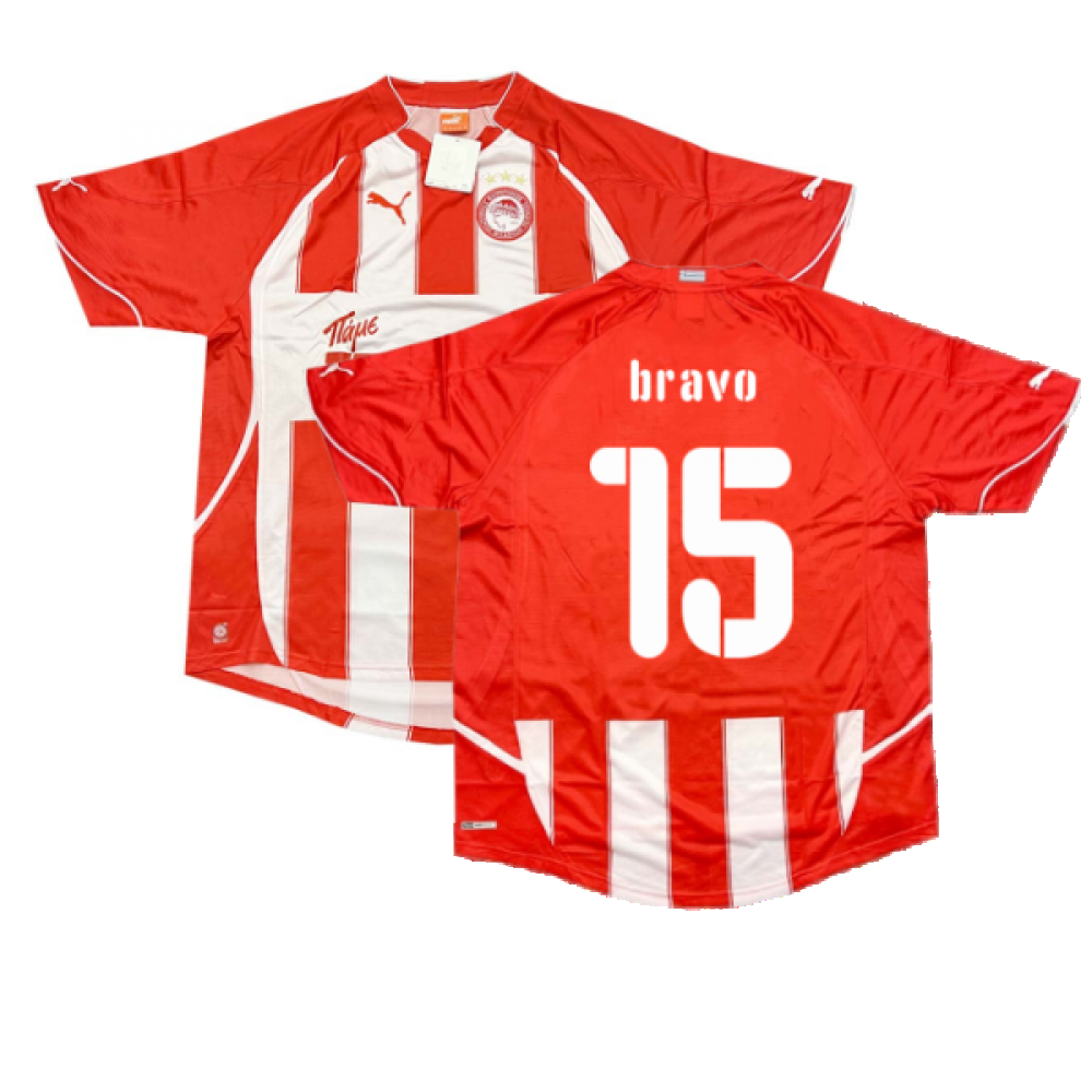 2010-2011 Olympiakos Home Shirt (Bravo 15)