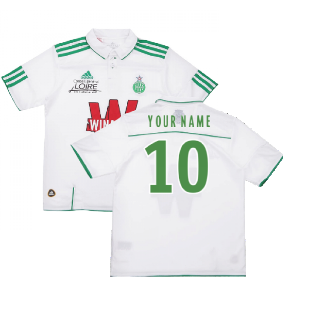 2010-2011 Saint Etienne Away Shirt (Your Name)