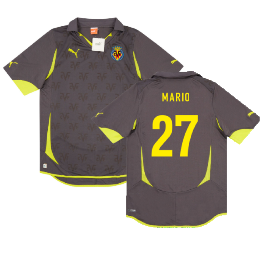 2010-2011 Villarreal Away Shirt (Mario 27)