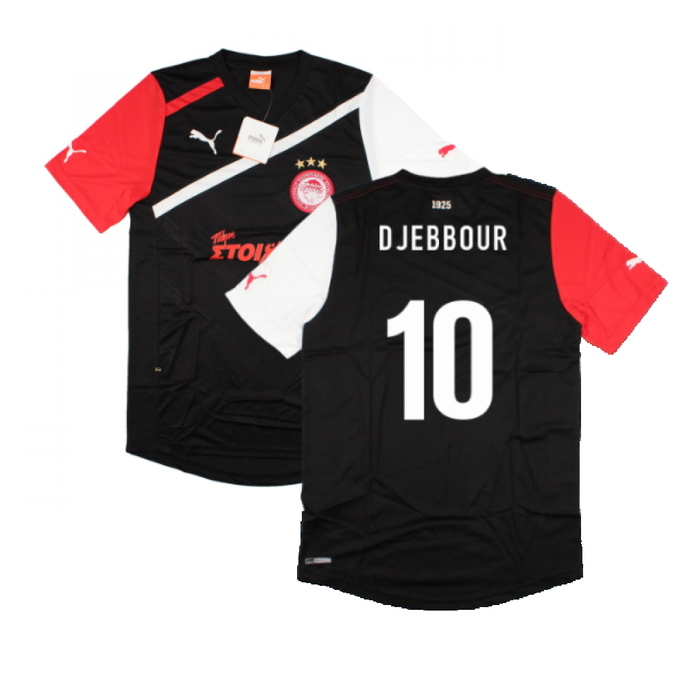 2011-2012 Olympiakos Away Shirt (Djebbour 10)