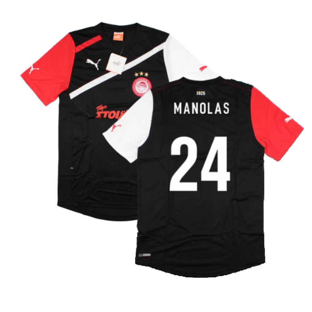 2011-2012 Olympiakos Away Shirt (Manolas 24)