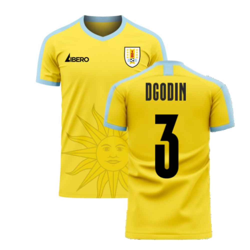 Uruguay 2024-2025 Away Concept Football Kit (Libero) (D GODIN 3)