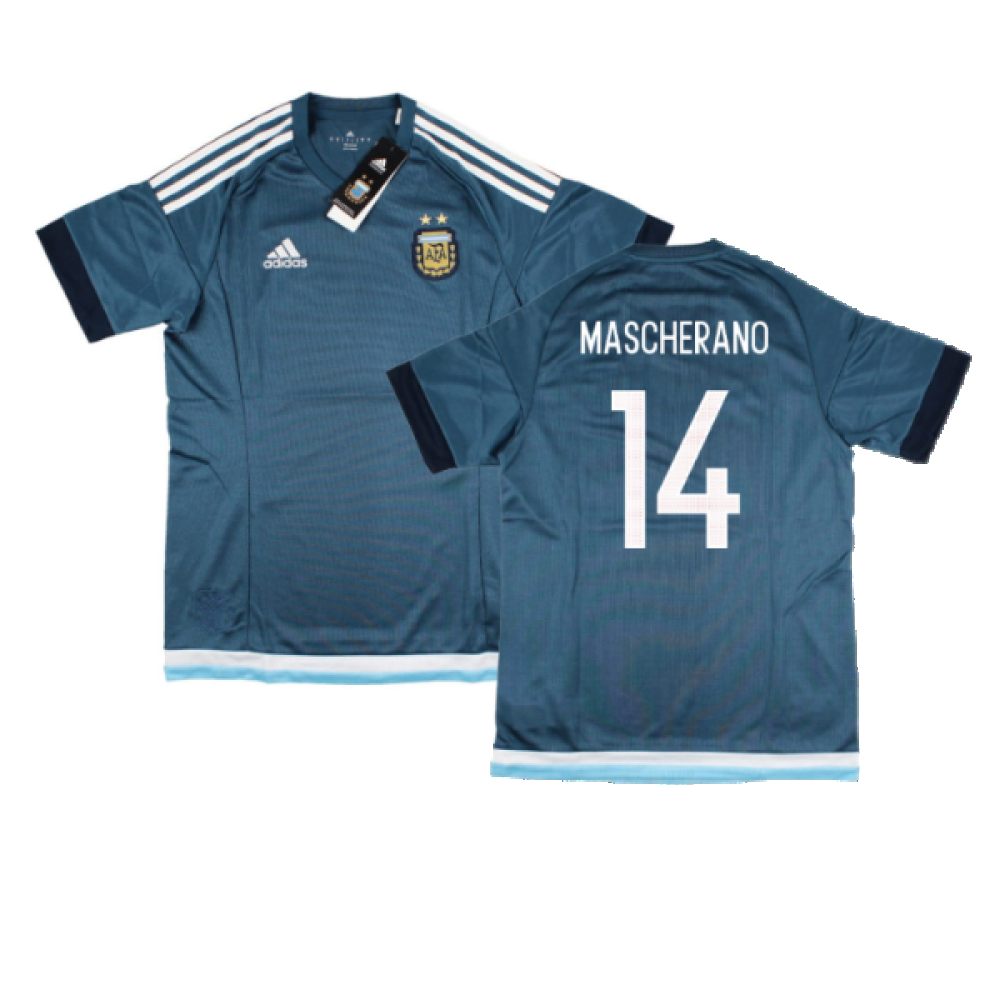 2016-2017 Argentina Away Shirt (MASCHERANO 14)