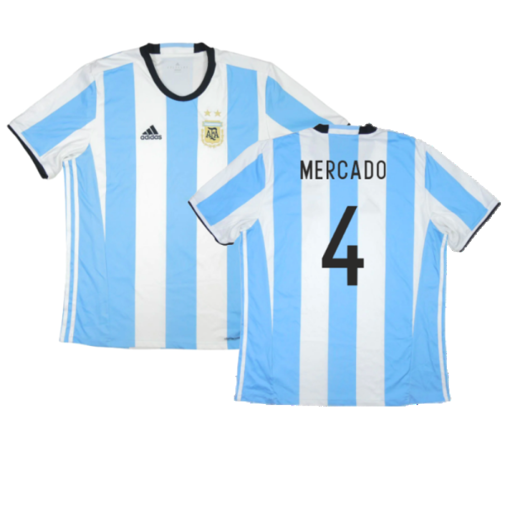 2016-2017 Argentina Home Shirt (Mercado 4)