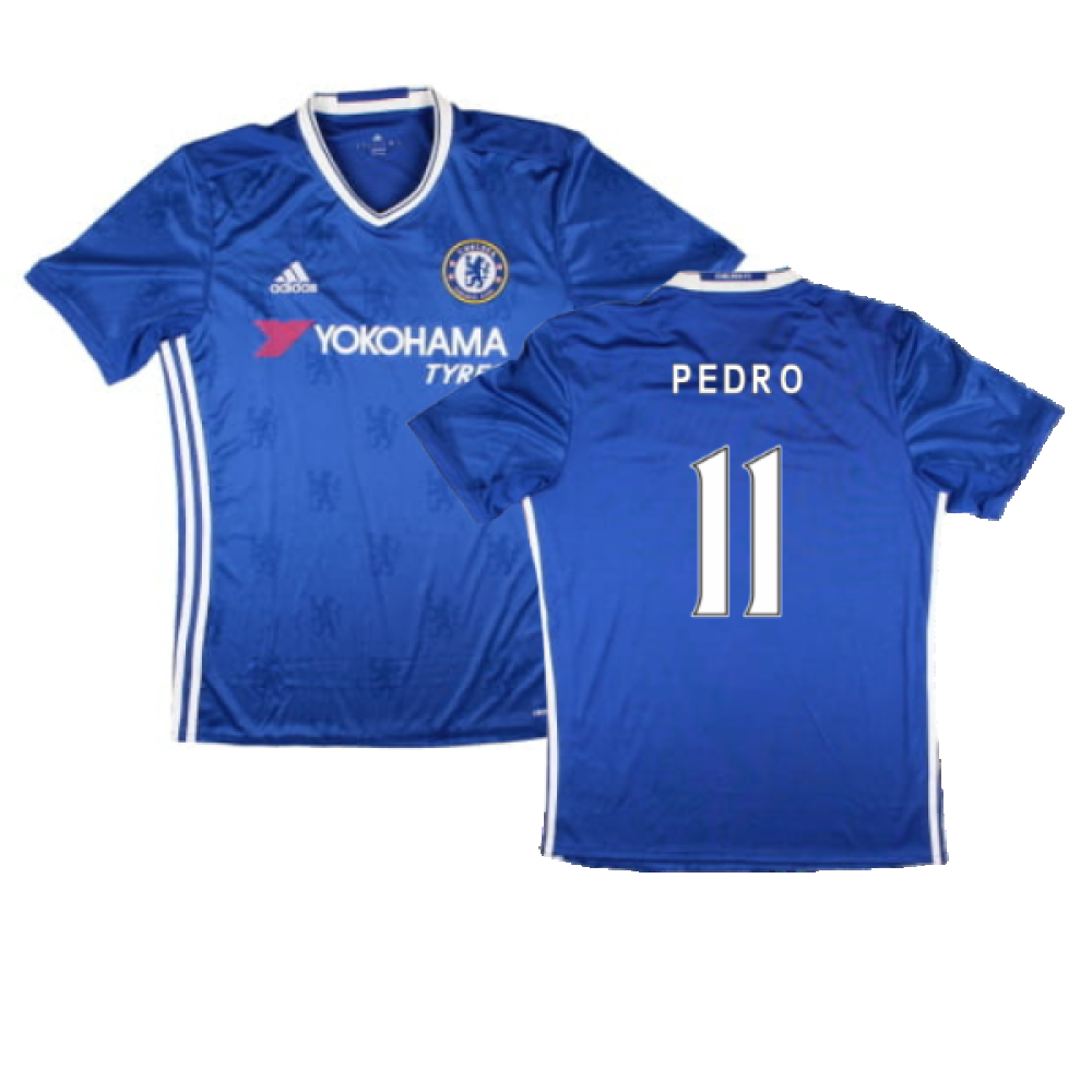 2016-2017 Chelsea Home Shirt (Pedro 11)