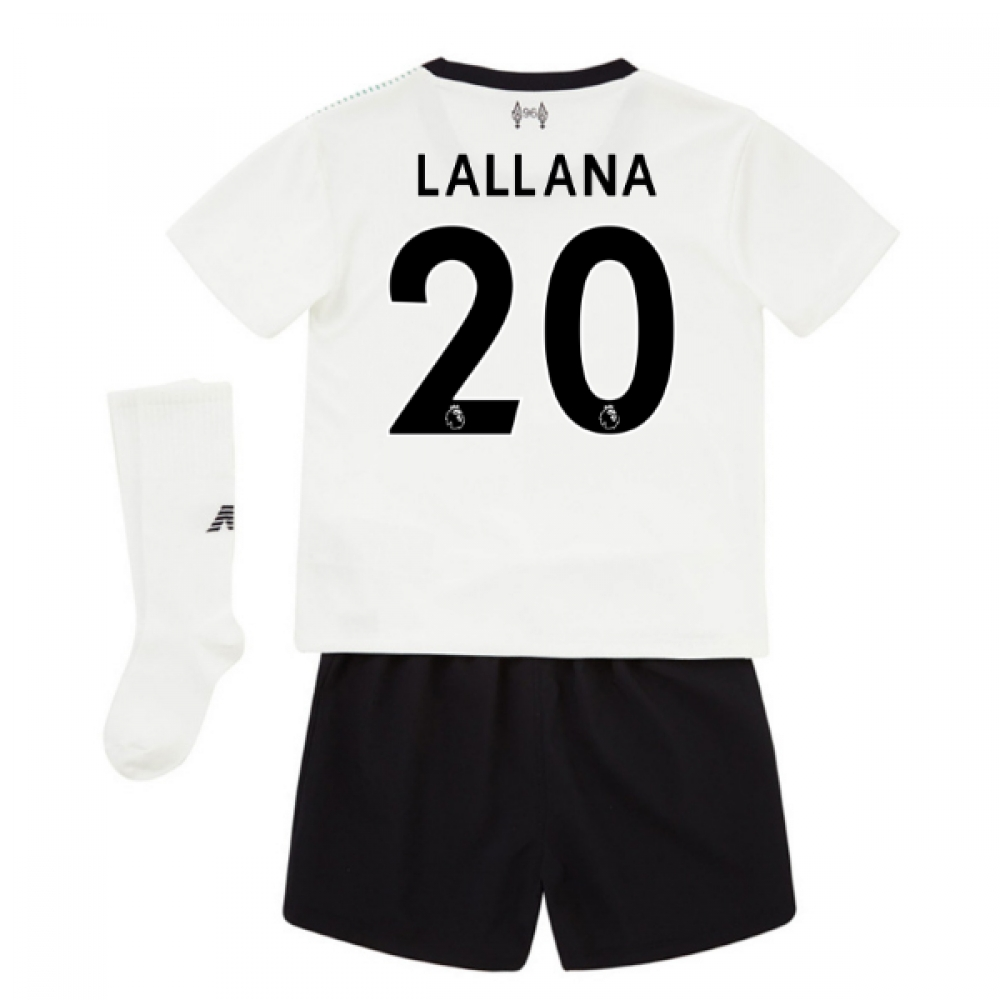 2017-18 Liverpool Away Mini Kit (Lallana 20)