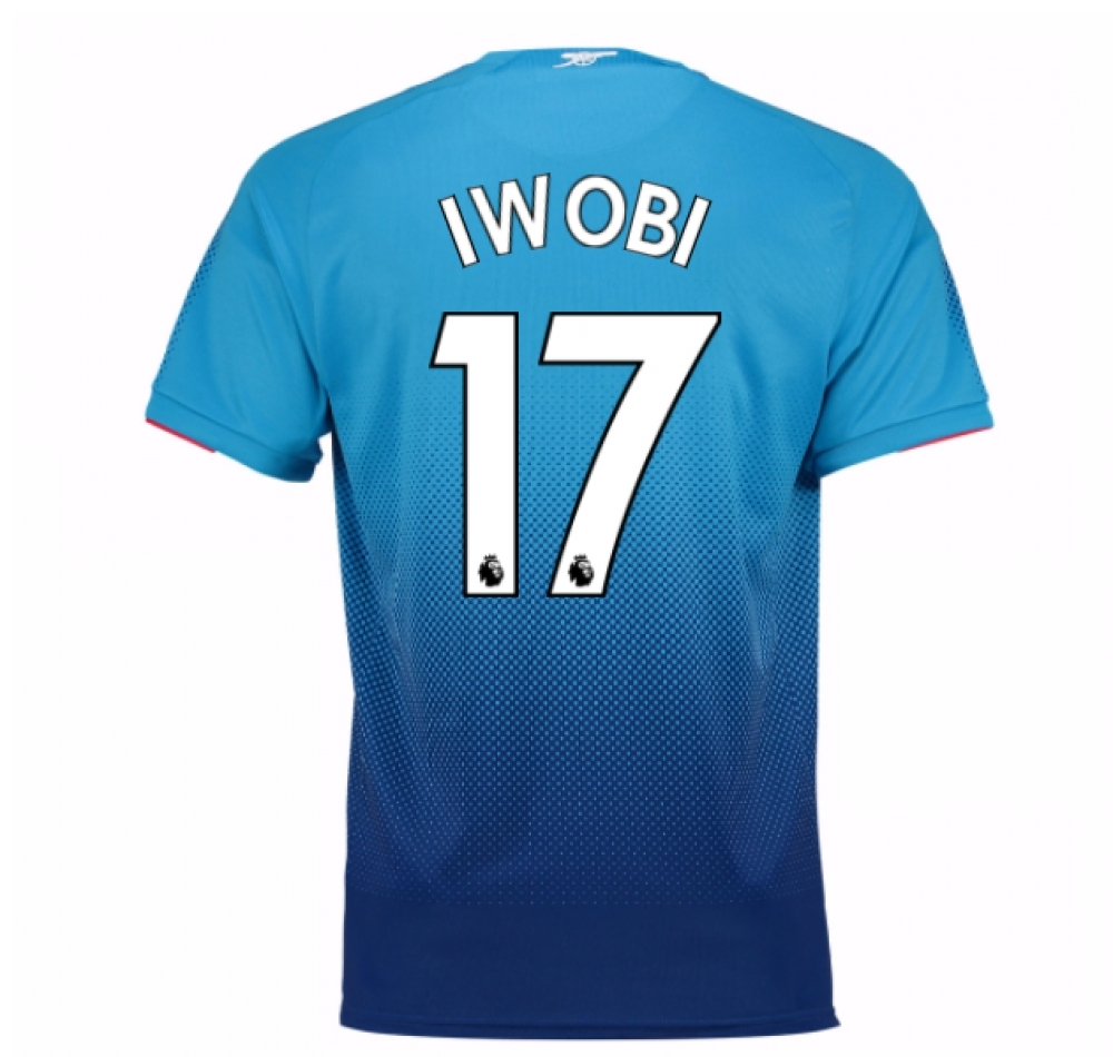 2017-2018 Arsenal Away Shirt (Iwobi 17) - Kids