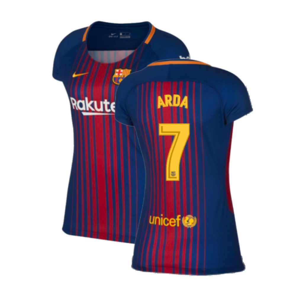 2017-2018 Barcelona Home Shirt (Womens) (Arda 7)