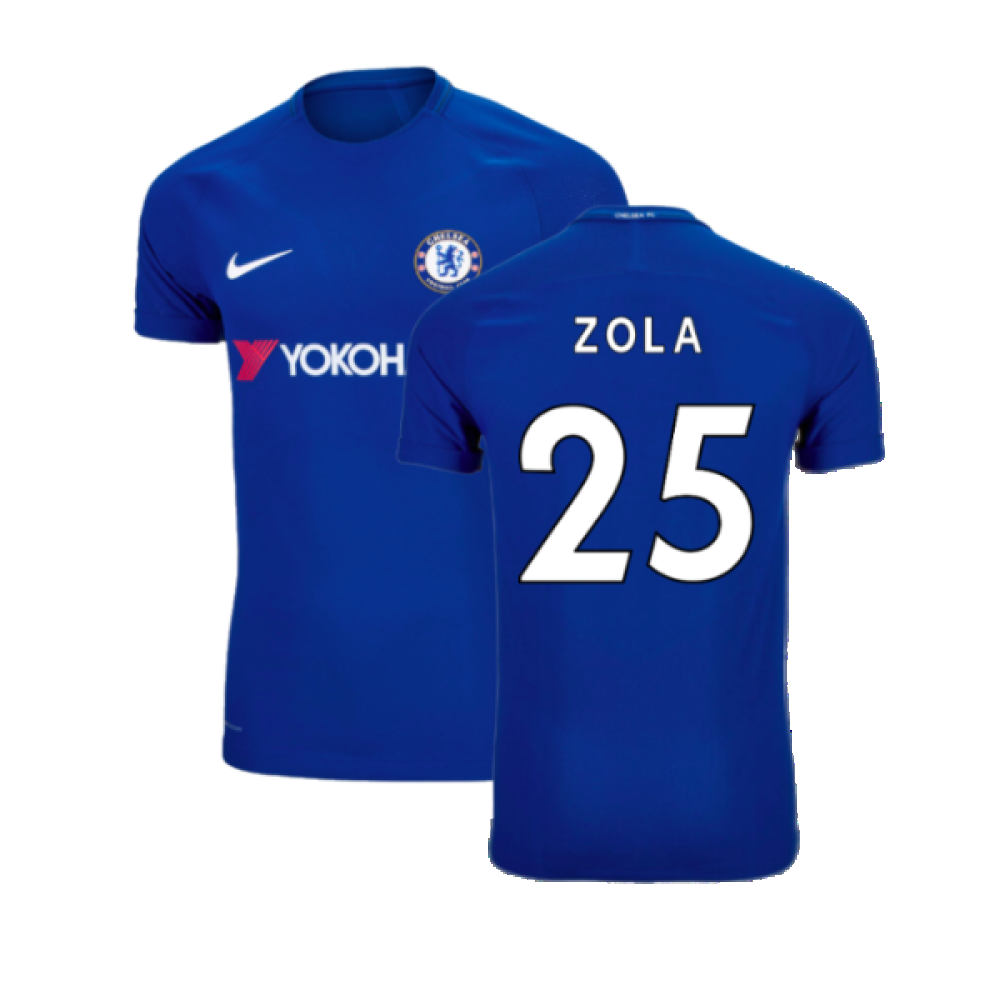 2017-2018 Chelsea Home Shirt (Zola 25)