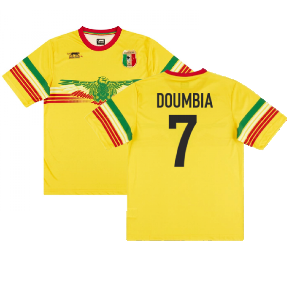 2017-2018 Mali Home Shirt (DOUMBIA 7)