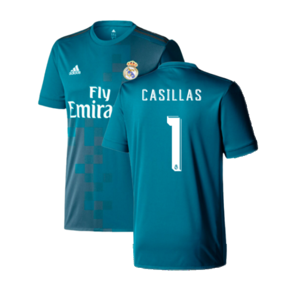 2017-2018 Real Madrid Third Shirt (Casillas 1)