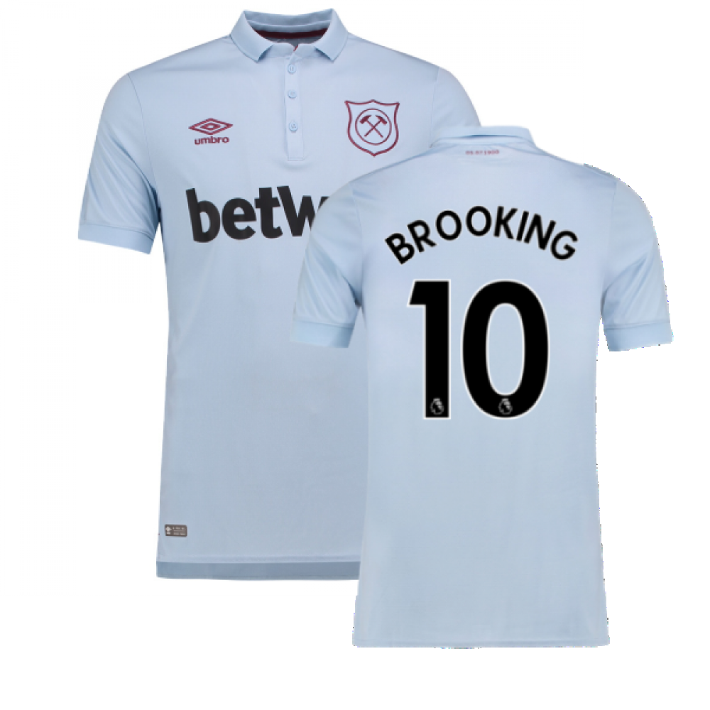 2017-2018 West Ham Third Shirt (Brooking 10)