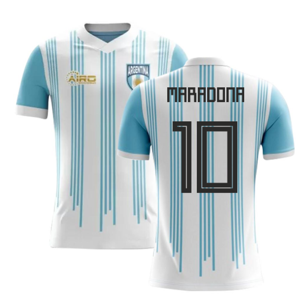 2024-2025 Argentina Home Concept Football Shirt (Maradona 10)