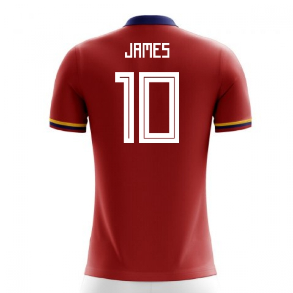 2024-2025 Colombia Away Concept Football Shirt (James 10) - Kids