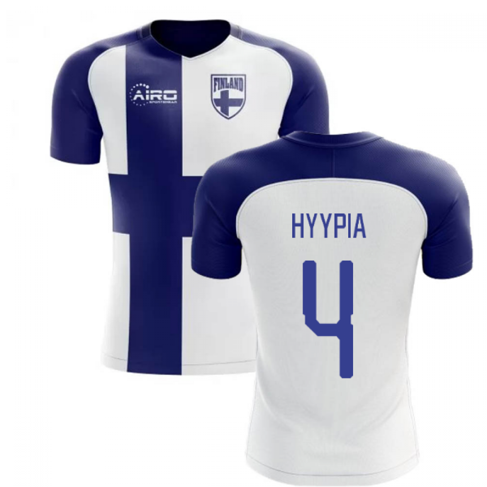 2024-2025 Finland Flag Concept Shirt (HYYPIA 4)