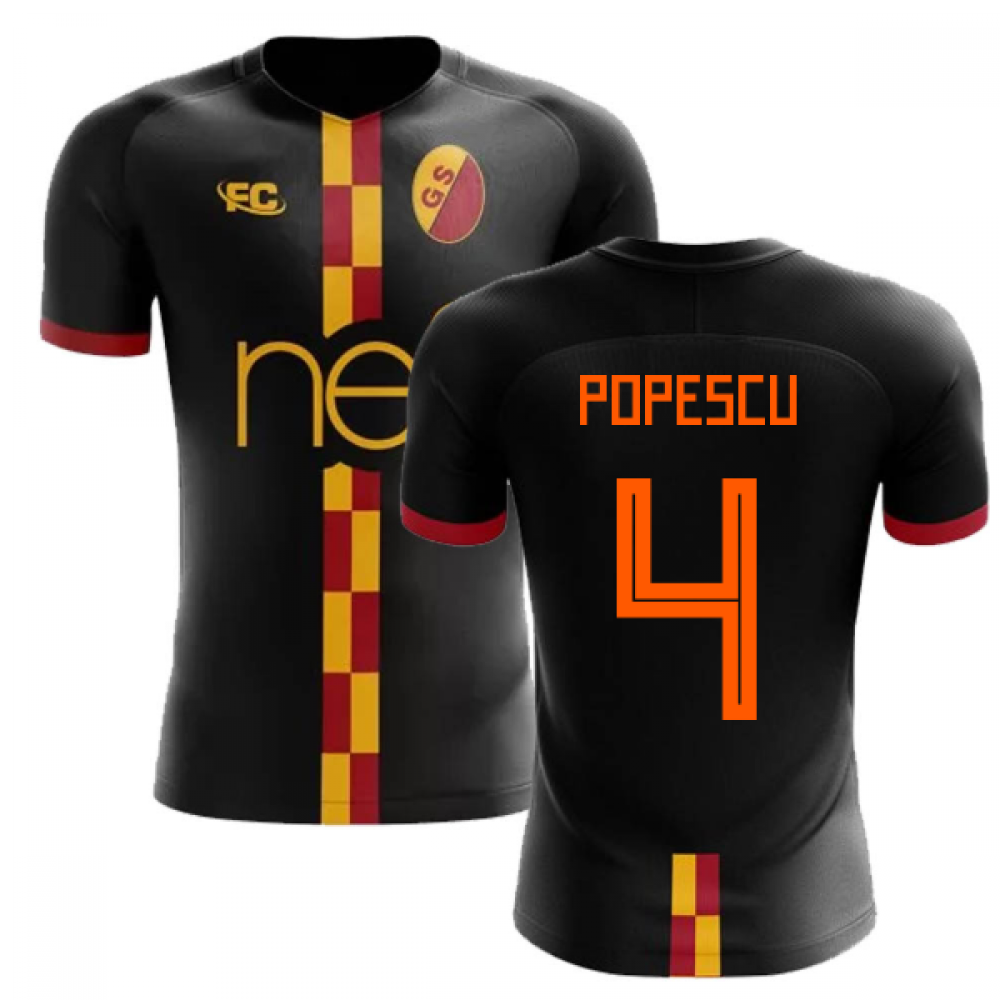 2018-2019 Galatasaray Fans Culture Away Concept Shirt (Popescu 4) - Womens