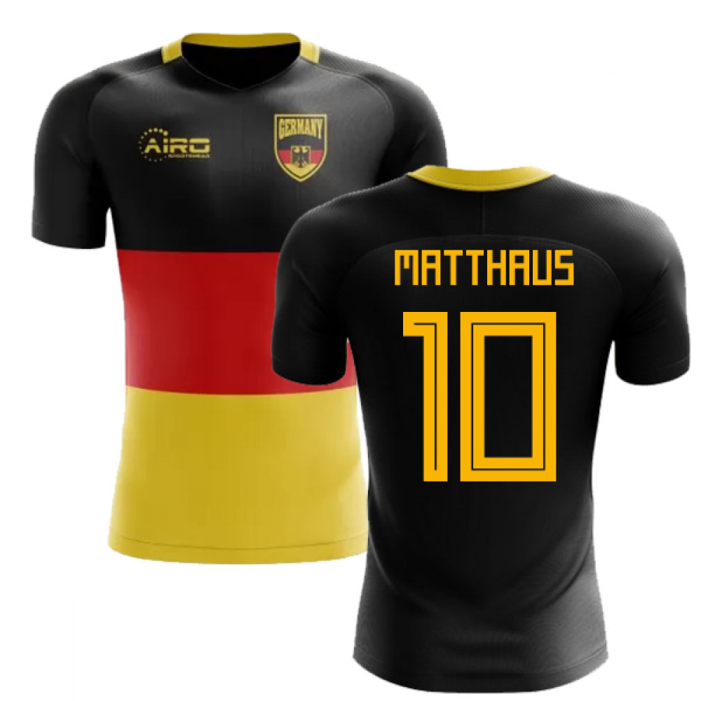 2024-2025 Germany Flag Concept Football Shirt (Matthaus 10)