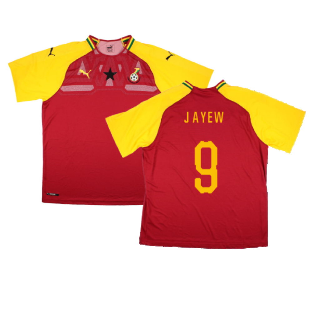 2018-2019 Ghana Home Shirt (J Ayew 9)