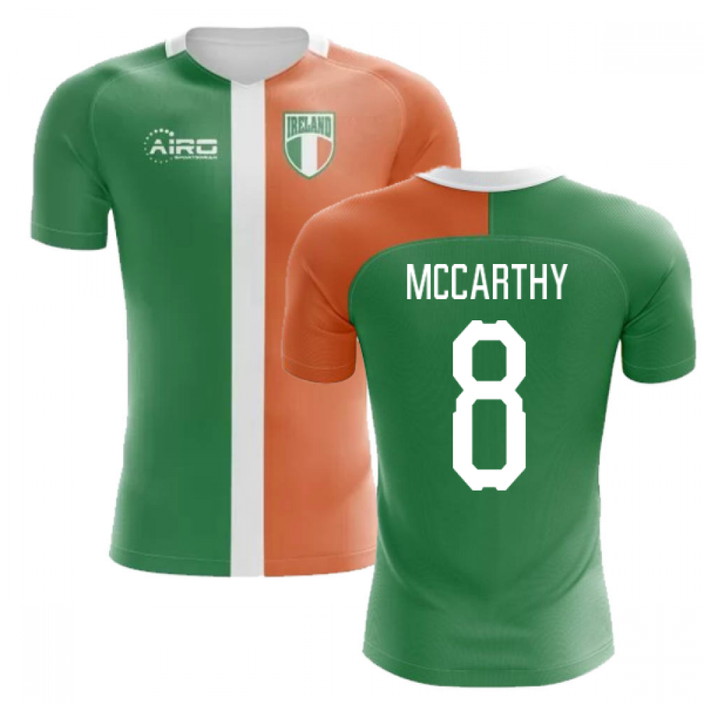 2024-2025 Ireland Flag Concept Football Shirt (McCarthy 8)