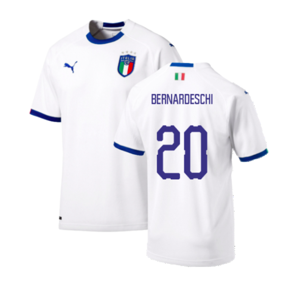 2018-2019 Italy Away Shirt (Bernardeschi 20)