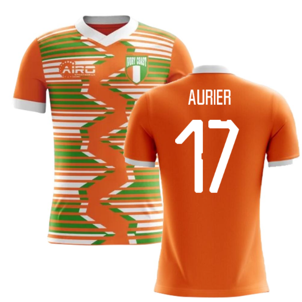 2024-2025 Ivory Coast Home Concept Football Shirt (Aurier 17)