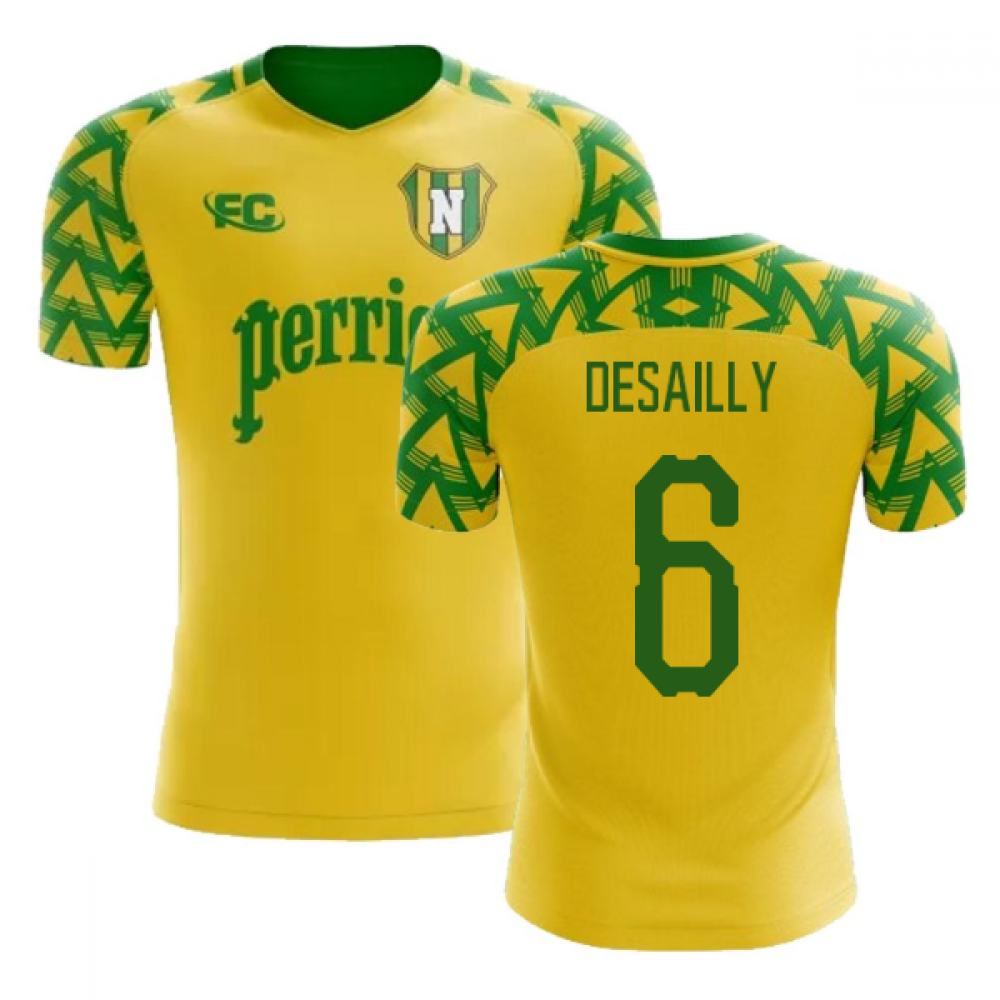 2018-2019 Nantes Fans Culture Home Concept Shirt (Desailly 6)