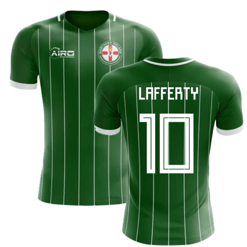 2024-2025 Northern Ireland Home Concept Football Shirt (Lafferty 10)