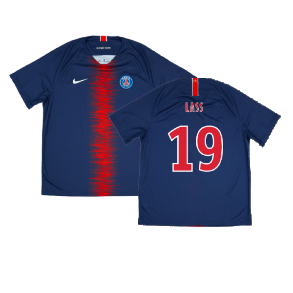 2018-2019 PSG Home Shirt (no sponsor) (Lass 19)