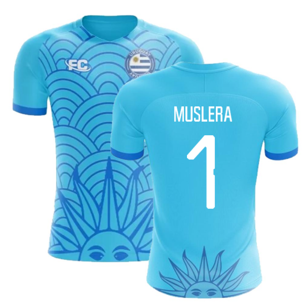 2018-2019 Uruguay Fans Culture Concept Home Shirt (Muslera 1)