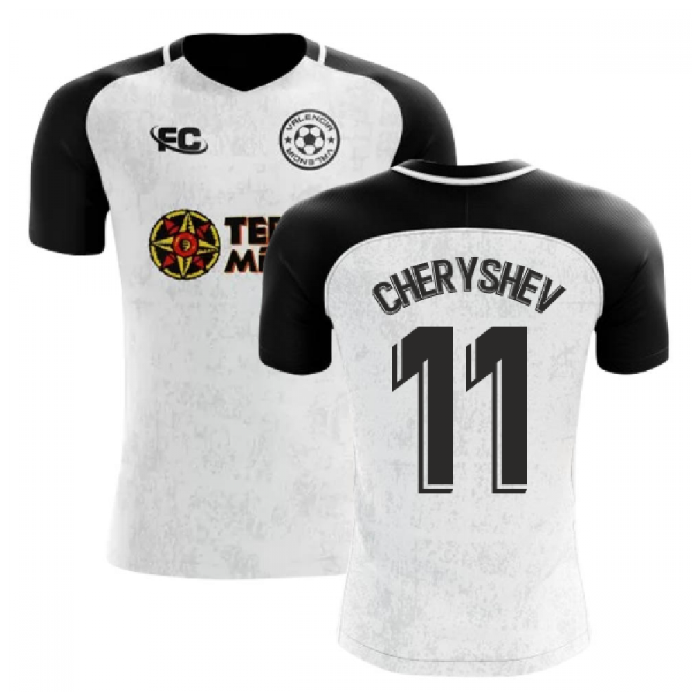 2018-2019 Valencia Fans Culture Home Concept Shirt (Cheryshev 11) - Kids (Long Sleeve)