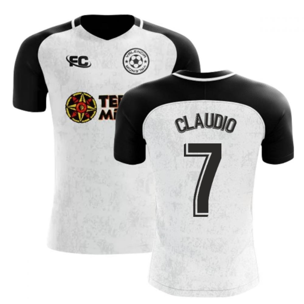 2018-2019 Valencia Fans Culture Home Concept Shirt (CLAUDIO 7) - Kids