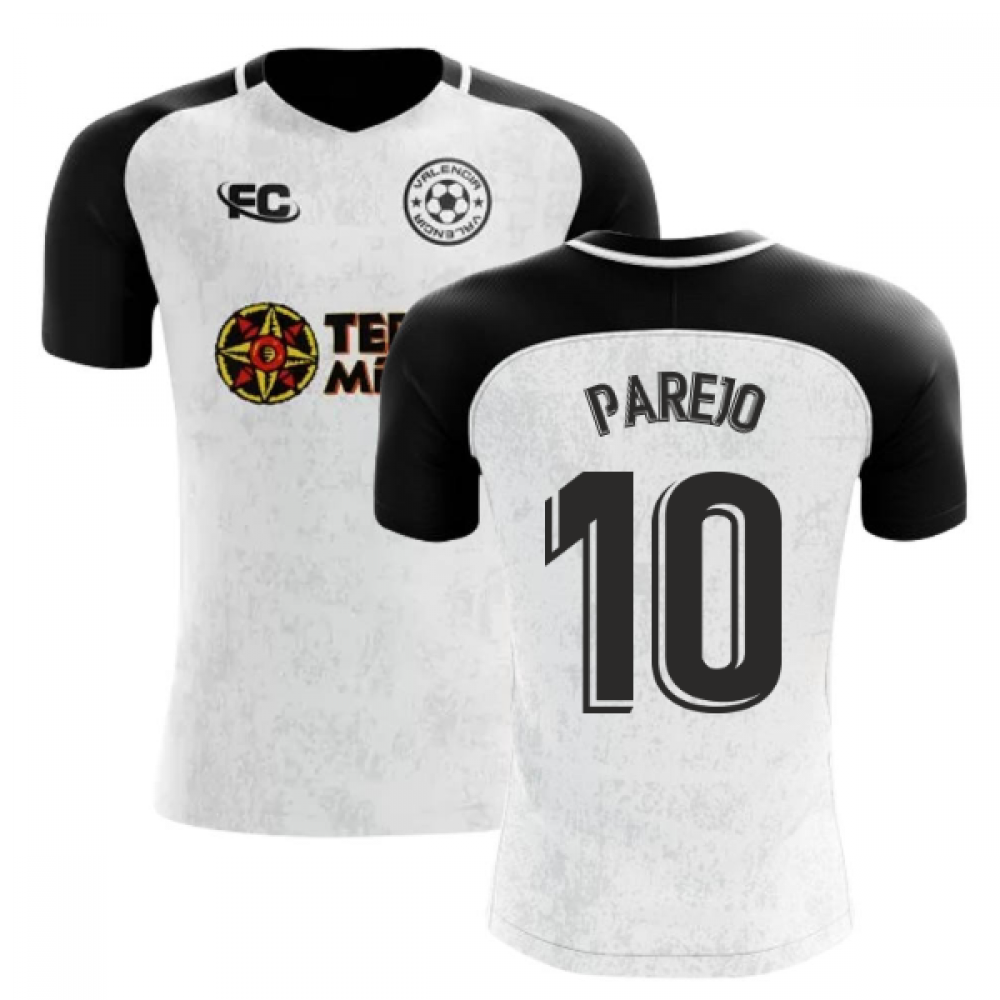 2018-2019 Valencia Fans Culture Home Concept Shirt (Parejo 10) - Baby