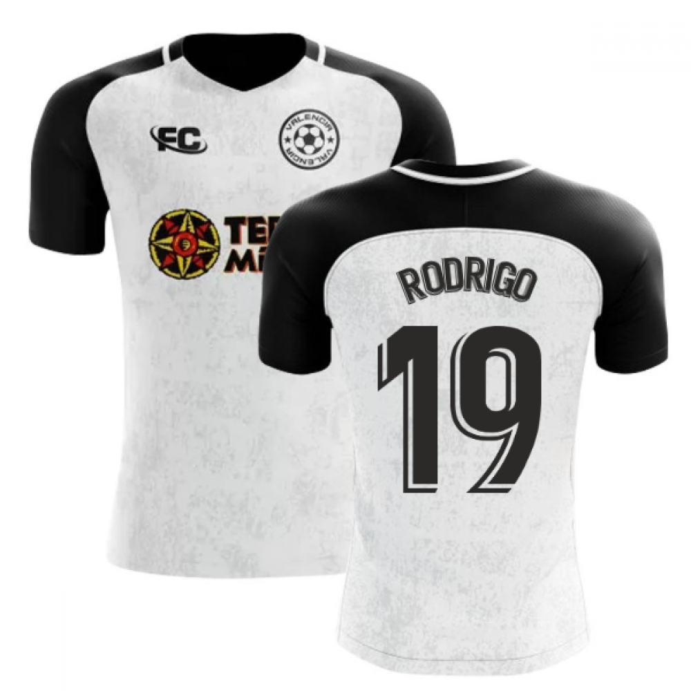 2018-2019 Valencia Fans Culture Home Concept Shirt (Rodrigo 19) - Baby