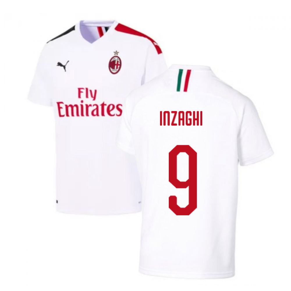 2019-2020 AC Milan Away Shirt (INZAGHI 9)