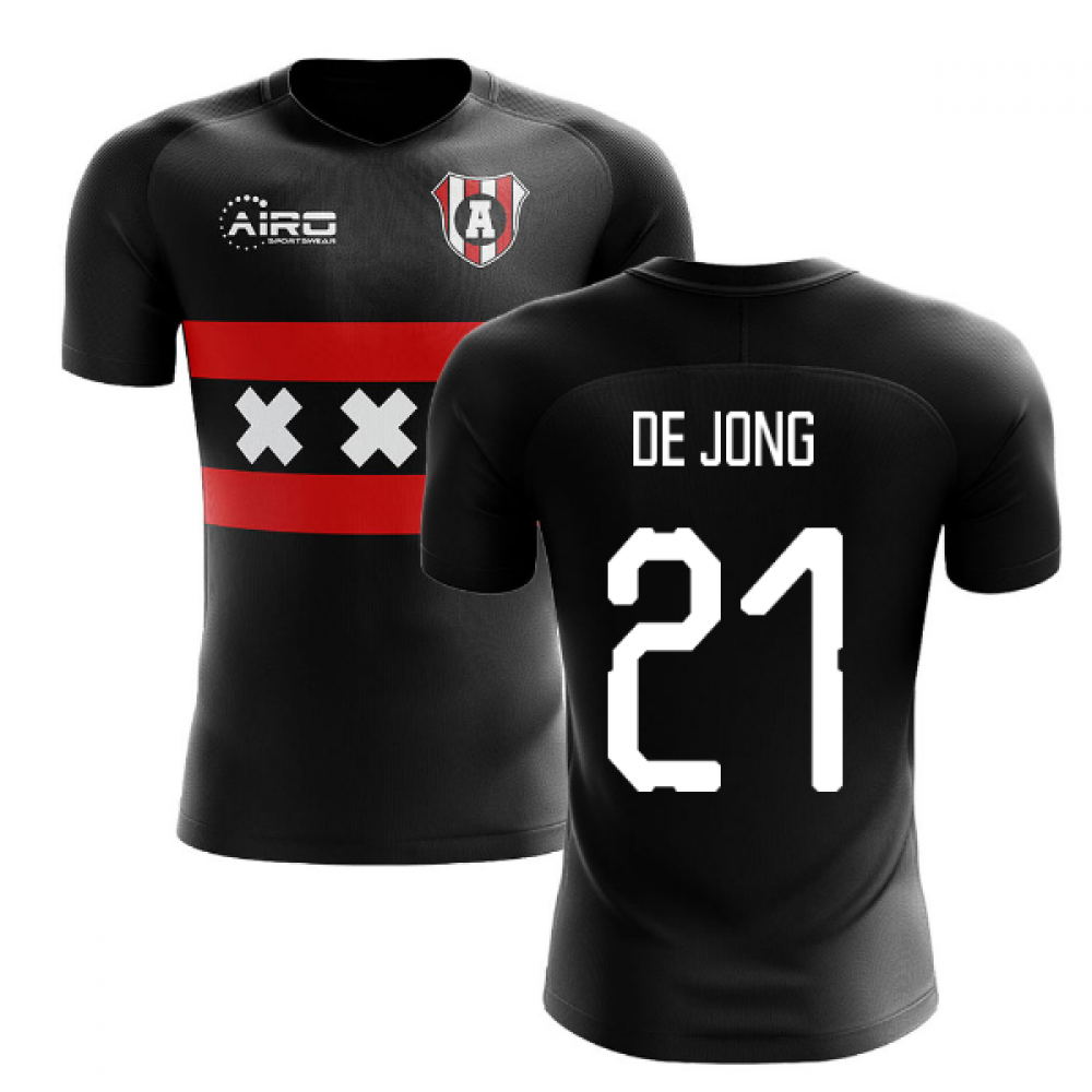 2024-2025 Ajax Away Concept Football Shirt (DE JONG 21)