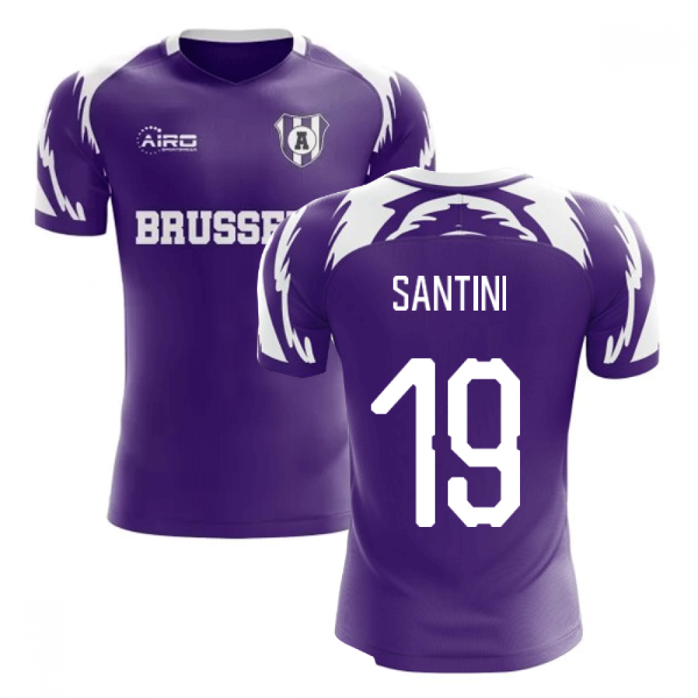 2024-2025 Anderlecht Home Concept Football Shirt (Santini 19)