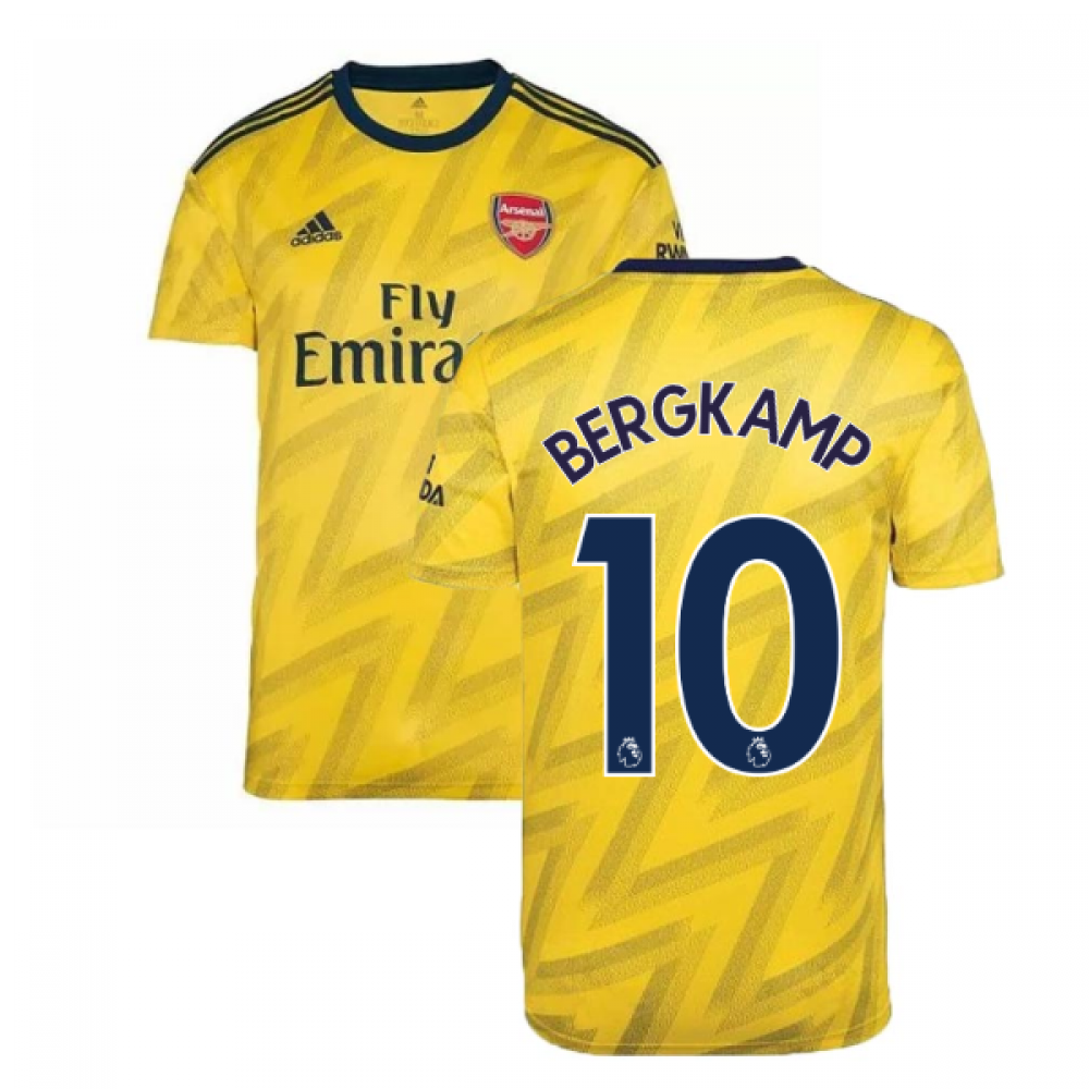 2019-2020 Arsenal Adidas Away Football Shirt (BERGKAMP 10)