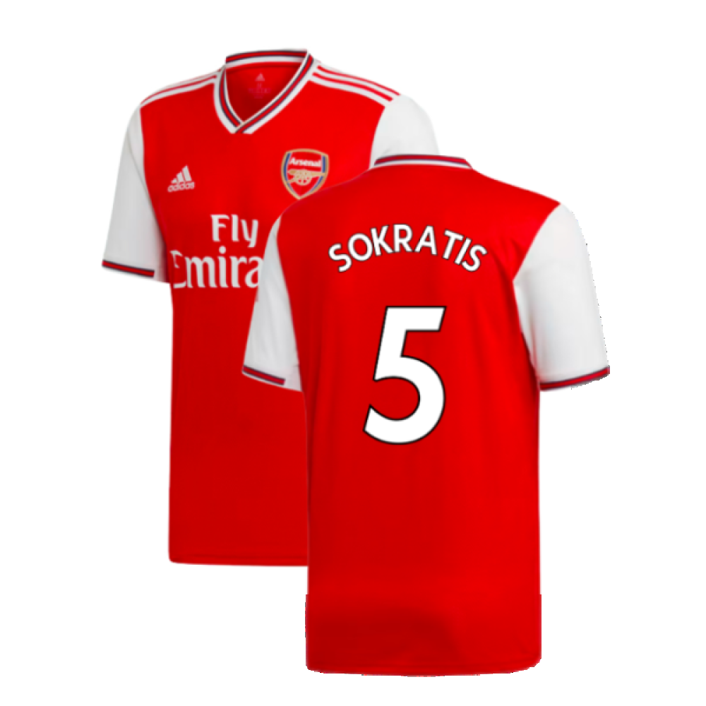 2019-2020 Arsenal Home Shirt (SOKRATIS 5)