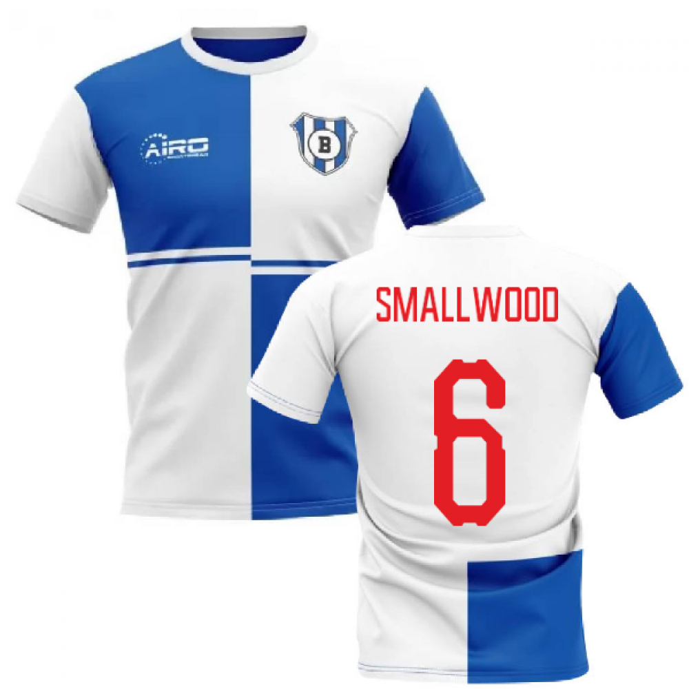 2024-2025 Blackburn Home Concept Football Shirt (Smallwood 6)