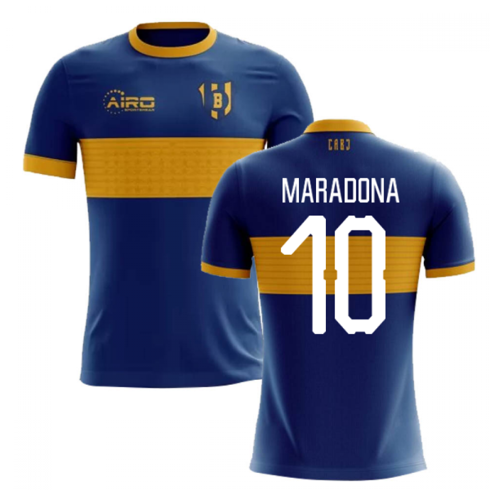 2024-2025 Boca Juniors Home Concept Football Shirt (MARADONA 10)