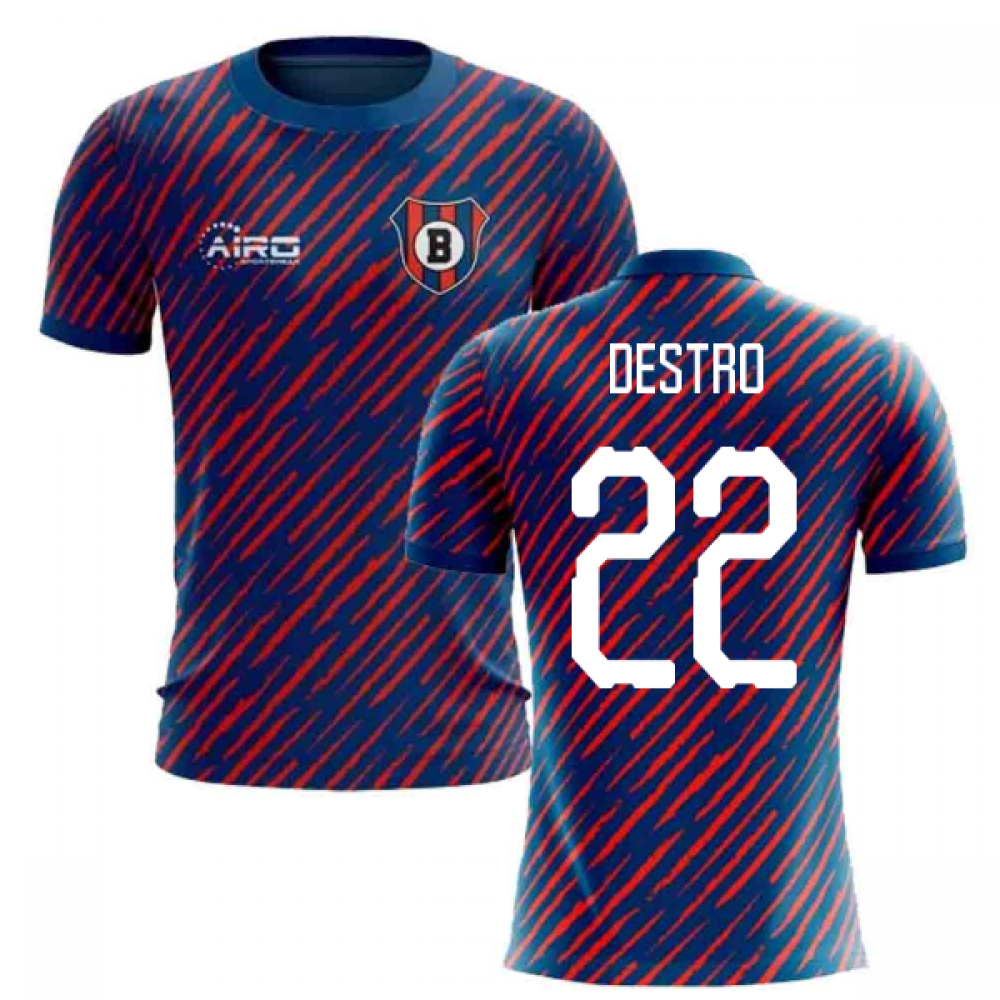 2025-2026 Bologna Home Concept Football Shirt (Destro 22)