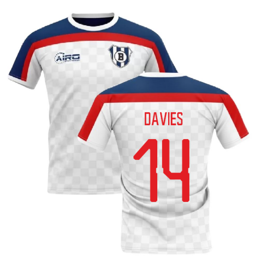 2024-2025 Bolton Home Concept Football Shirt (Davies 14)