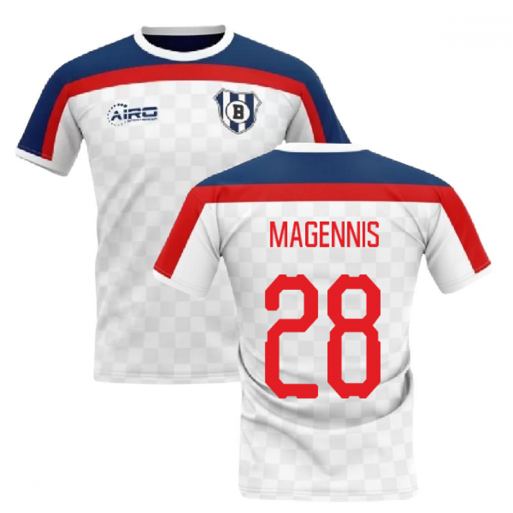 2024-2025 Bolton Home Concept Football Shirt (Magennis 28)