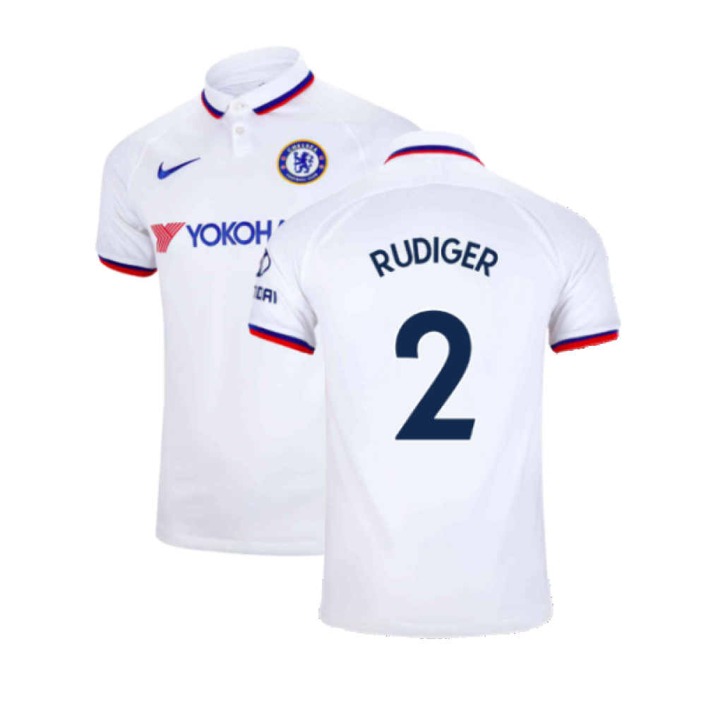 2019-2020 Chelsea Away Shirt (Kids) (Rudiger 2)