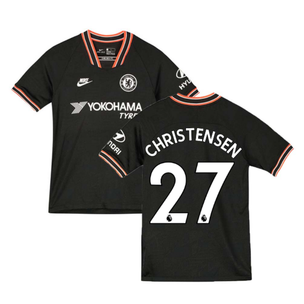 2019-2020 Chelsea Third Nike Football Shirt (Kids) (Christensen 27)