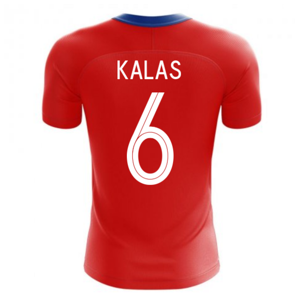 2024-2025 Czech Republic Home Concept Football Shirt (KALAS 6)