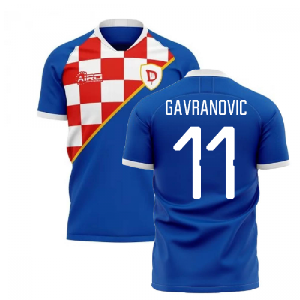 2024-2025 Dinamo Zagreb Home Concept Football Shirt (Gavranovic 11)