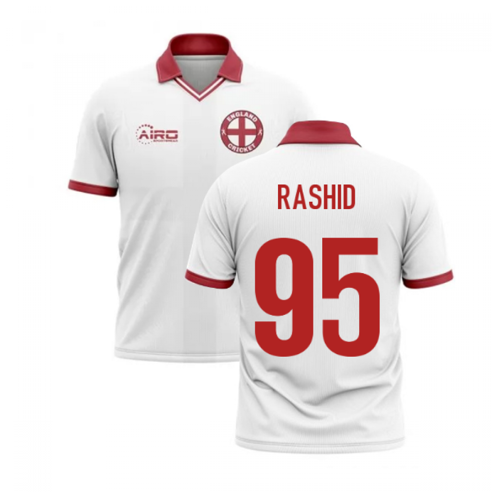 2024-2025 England Cricket Concept Shirt (Rashid 95)