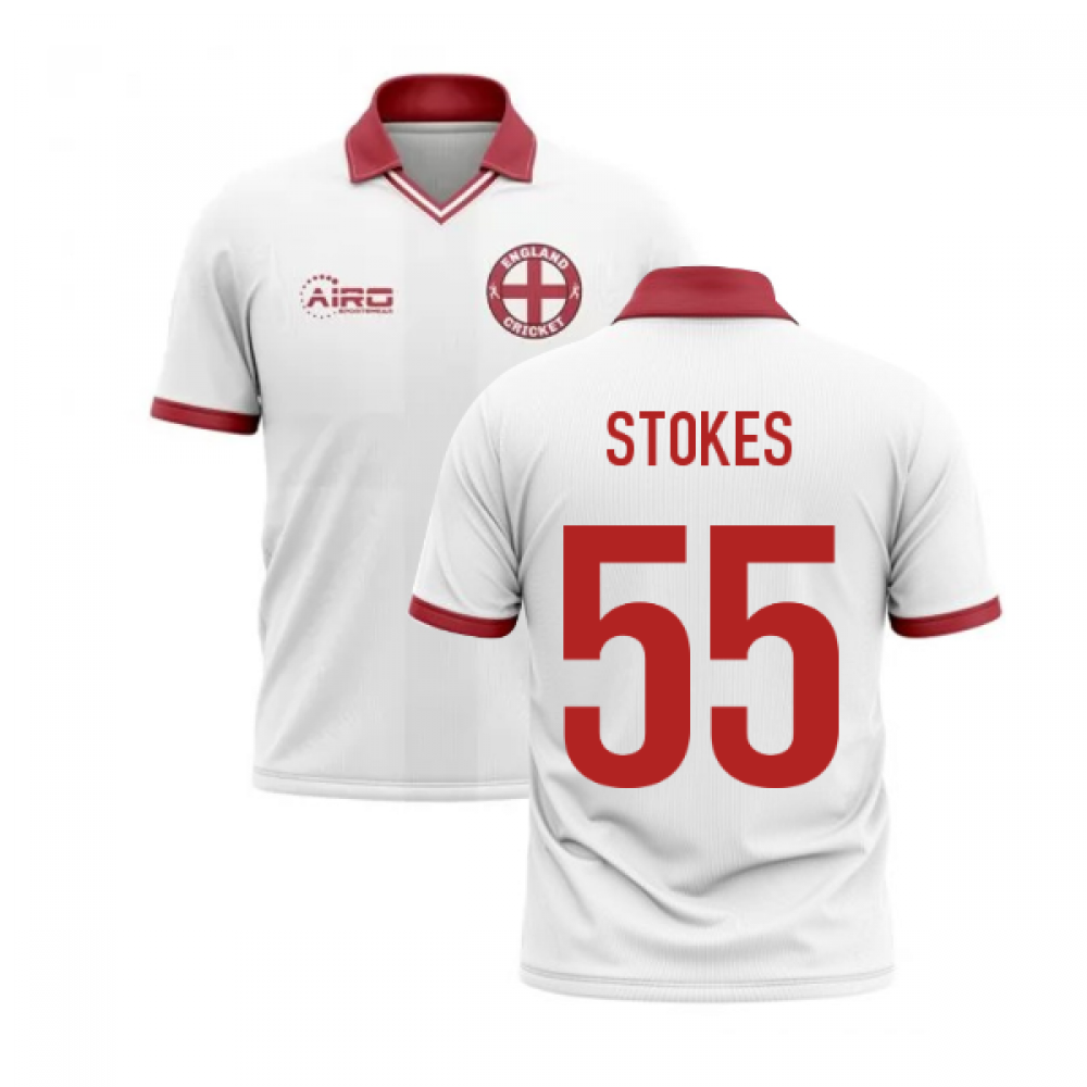 2024-2025 England Cricket Concept Shirt (Stokes 55)