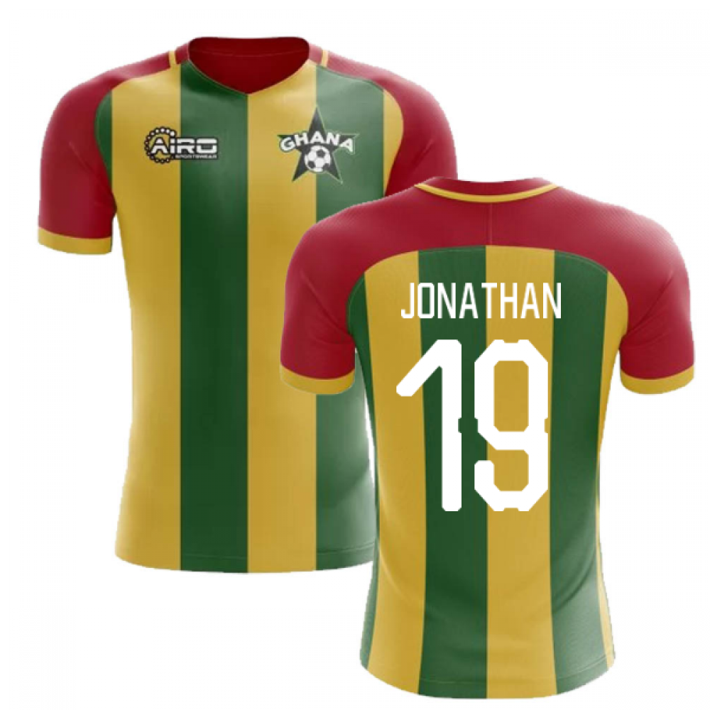 2024-2025 Ghana Home Concept Football Shirt (Jonathan 19)